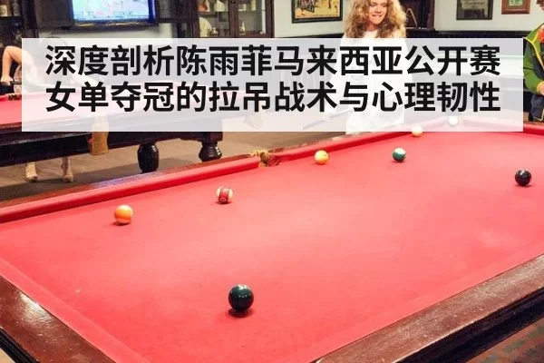 深度剖析陈雨菲马来西亚公开赛女单夺冠的拉吊战术与心理韧性